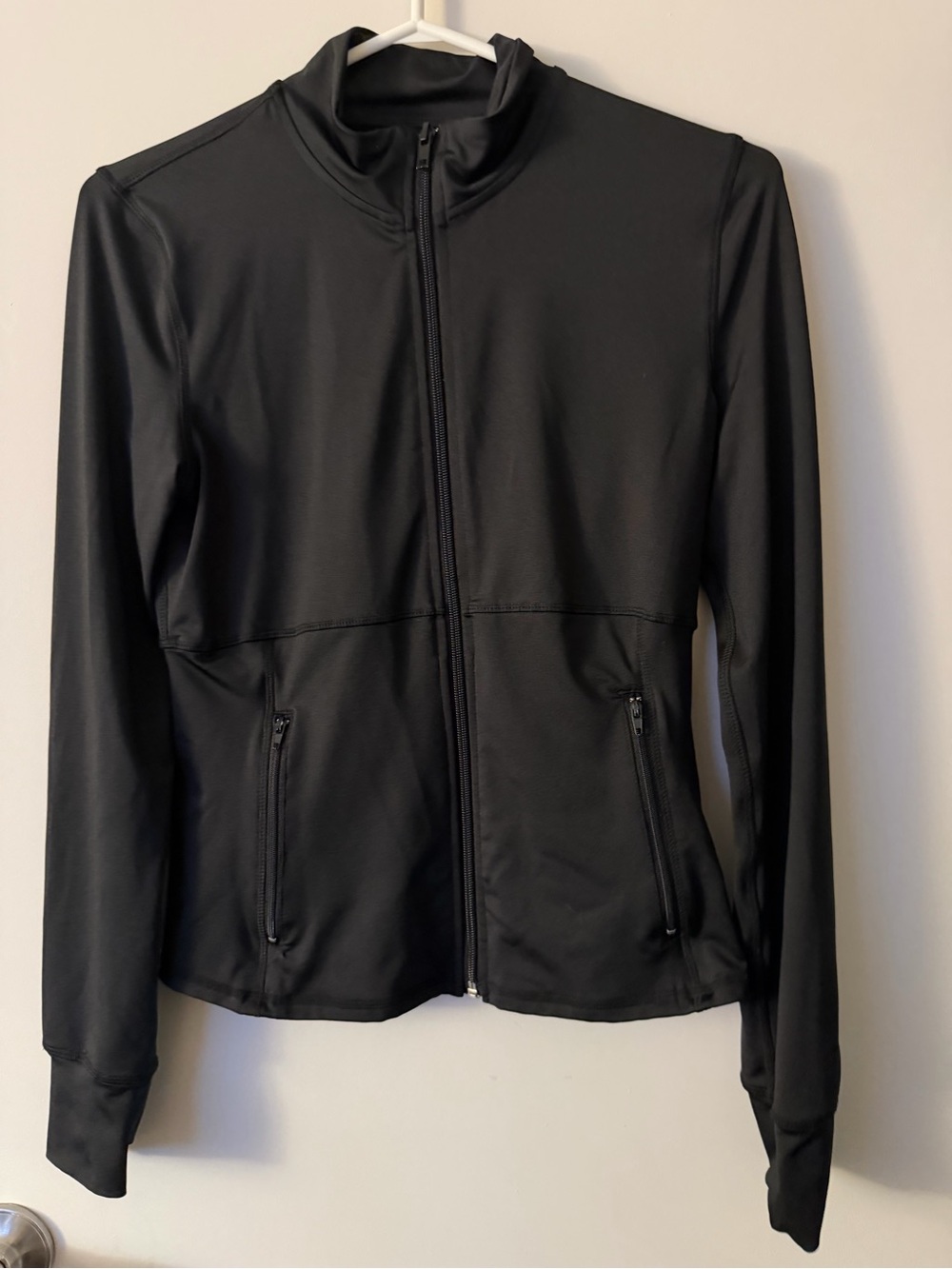 refuge Black Full-Zip Utility Jacket